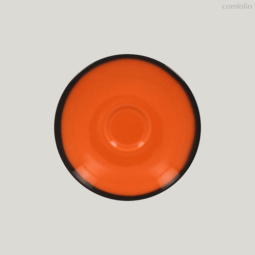 Блюдце RAK Porcelain LEA Orange 17 см, к чашке 81223534 (оранжевый цвет) - RAK Porcelain