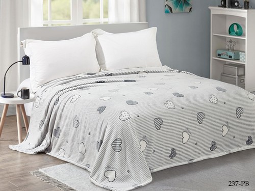 Плед 200/237-pb Микрофибра Бамбук 200х220 - АльВиТек