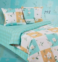 Комплект постельного белья ПА-4-798 Семья Поплин с наволочками 70х70х2 шт. - АльВиТек