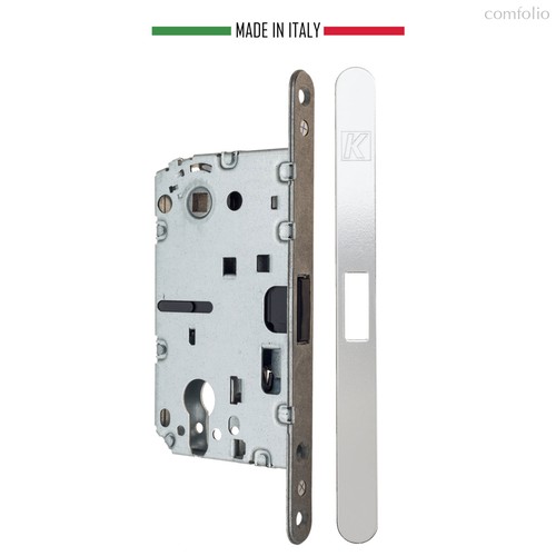 KM.002.CM.A.4.COV.CL Замок межкомнатный магнитный KOBLENZ SPINOFF Y85 с доводчиком CL хром - Koblenz