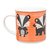 Кружка Woodland Animals 420 мл оранжевая - Price & Kensington