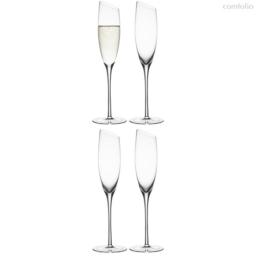 Набор бокалов для шампанского Geir, 190 мл, 4 шт. - Liberty Jones