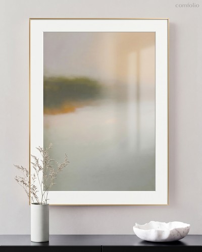 Интерьерное жикле Dawn at the river - Louvre Home