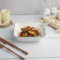 Салатник 400 мл 16*16 см h4,5 см квадратный Sea Flower P.L. Proff Cuisine - P.L. Proff Cuisine