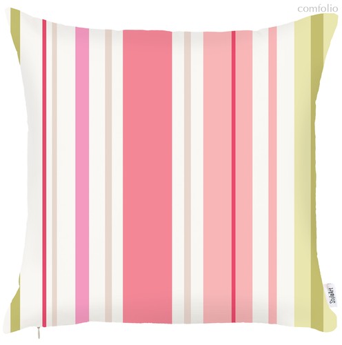 Чехол для декоративной подушки "Fresh rose", 45х45 см, P302-8791/5, цвет розовый, 45x45 - Altali