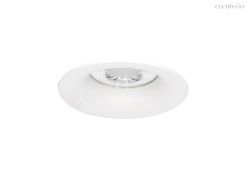 LOOP Светильник встраиваемый LED 12W, 4000К, 1250Лм, 65°, Ra80, D120H65, IP20, БЕЛЫЙ + блок питания 200-240В (300mA) PF0.6 - Donolux