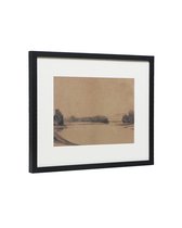 Интерьерный постер Loch II, цвет оранжевый - Louvre Home