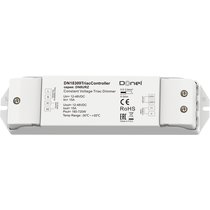 Triac контроллер , напряжение питания 12-48V DC, 1х15А, выходная мощность 1×(180-720)W, Push-D - Donel