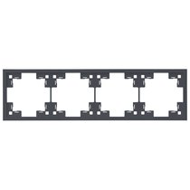Четырехместная рамка 35840 BT, базальт - Rikett