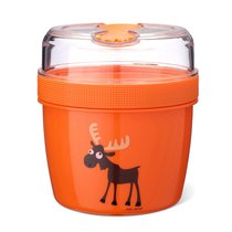 Ланч-бокс с охлаждающим элементом N'ice Cup™ Moose оранжевый, цвет оранжевый - Carl Oscar