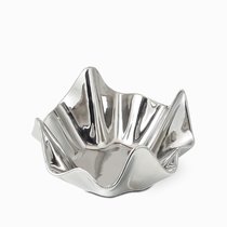 Ваза Folio высота 12, цвет серебряный - Cosmo