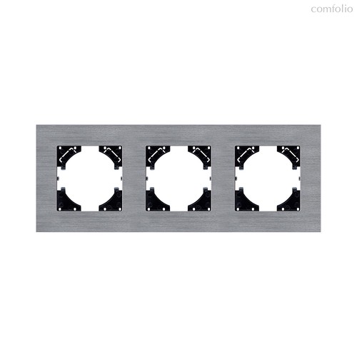 Рамка 3-постовая, серый Kollinger Reflex AL RA3GY - Kollinger