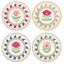 Набор десертных тарелок Flowery, 19 см, 4 шт. - Easy life