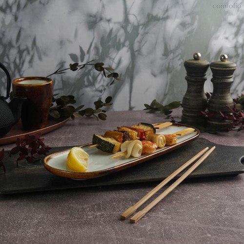 Блюдо овальное 30*10*2 см Proper Panasia P.L. Proff Cuisine - P.L. Proff Cuisine