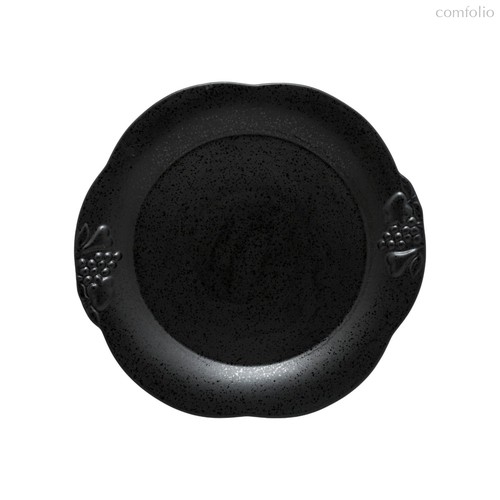 Тарелка круглая Madeira Harvest (Mediterranea) Black MA244-BLK (MP302-VC7097) - Costa Nova