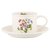 Чашка чайная с блюдцем Portmeirion "Ботанический сад. Рельеф. Душистый горошек" 260мл - Portmeirion