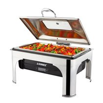 Мармит электрический 13,5 л 1/1 x100 с откидной крышкой нерж. - SUNNEX