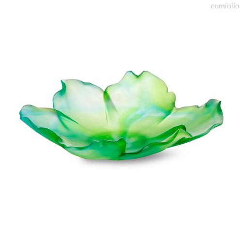 Чаша декоративная Decor de Table Pate de Verre Cristal Мак 18 см, хрустальное тесто - Decor De Table