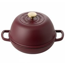 Сотейник с крышкой из коллекции 'Шеффилд', ?30 см, 4 л, бургунди - Liberty Jones