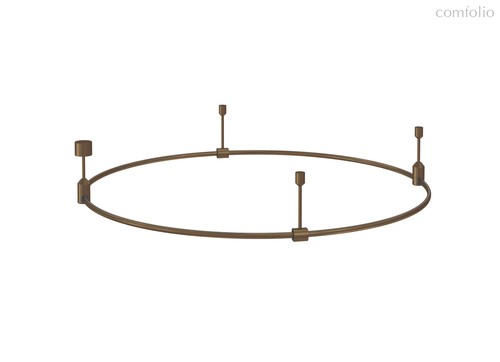 Magnet Modular System «CODE 1.2», D800хH135 мм, DC24V, круглое основание для модульных светильников, темная бронза, блок питания в комплект не входит - Donolux