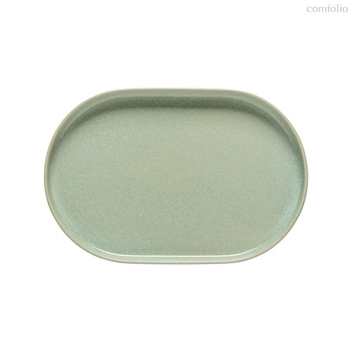 Блюдо овальное с бортом Redonda Bay Leaf RNA331-GRN (RNA331-VC4127) - Costa Nova