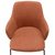 Кресло Dwight, рогожка, коричневое, цвет коричневый - Berg