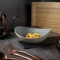 Салатник 900 мл 24,3*21,4 см h8 см глазурь Glossy Stone Untouched Taiga P.L. Proff Cuisine - P.L. Proff Cuisine