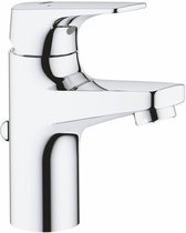 23751000 BauFlow Смеситель для раковины с донным клапаном, S-Size, хром - Grohe