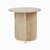 Кофейный столик Pia диаметр 41, цвет бежевый - Cosmo