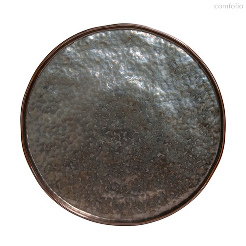 Тарелка круглая с бортом Lagoa Metal LOP311-MTL (LOP311-03507X) - Costa Nova