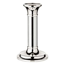 Подсвечник для столовой свечи Edzard Фиона d9хh15 см, посеребрение - Edzard