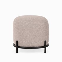 Пуф Pawai 40х45, цвет бежевый/черный - Cosmo Red