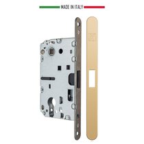 KM.002.CM.A.4.COV.OL Замок межкомнатный магнитный KOBLENZ SPINOFF Y85 с доводчиком OL золото - Koblenz