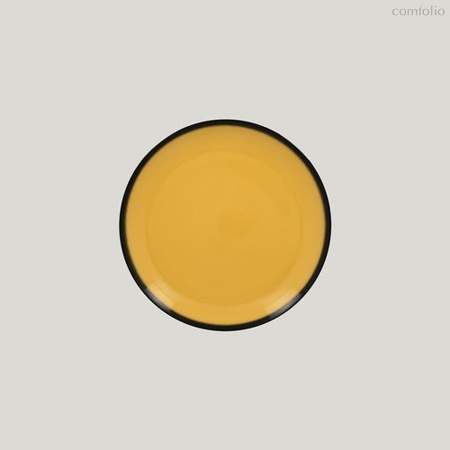 Тарелка круглая, 21 см (желтый цвет) - RAK Porcelain