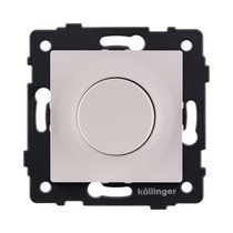 Светорегулятор для светодиодных ламп, проходной, 500W, кашемир матовый Kollinger REA-048CM для Aspekt, Eleganz, Reflex - Kollinger