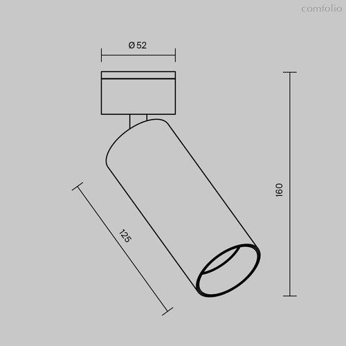 Потолочный светильник Фокус / FOCUS LED 12 Вт 2700 К 50° - Maytoni