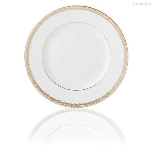 Тарелка обеденная Lenox Золотые кружева 27 см, фарфор - Lenox