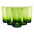 Набор стаканов для воды IVV Легкость 450 мл, зеленый, 6 шт - IVV
