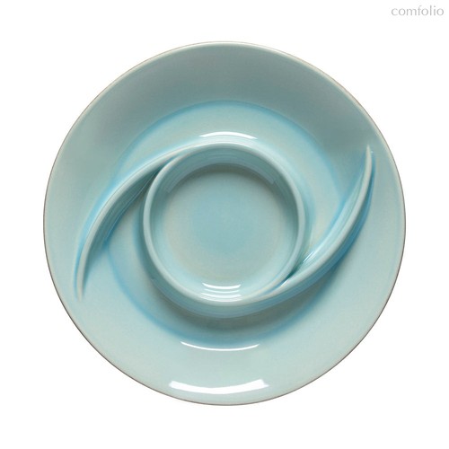 Блюдо для сервировки Cook & Host Robins Egg Blue CD342-RBL (WWP332-02409E) - Costa Nova