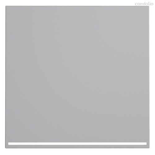 Клавиша для выключателя/переключателя одноклавишного с подсветкой, S70 серый - Voltum