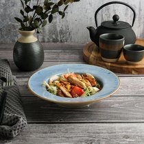 Тарелка глубокая 300 мл d 20 см h4,7 см для супа, пасты Blue Panasia P.L. Proff Cuisine - P.L. Proff Cuisine