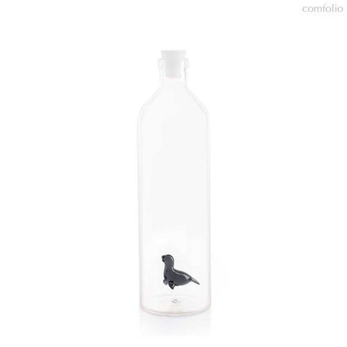 Бутылка для воды Seal 1.2л, цвет прозрачный - Balvi