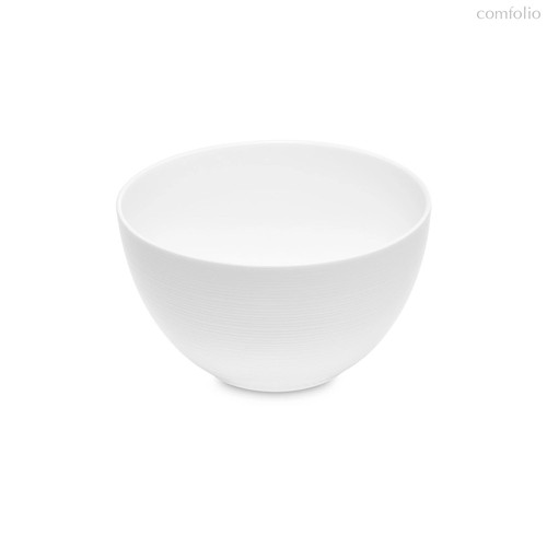 Салатник порционный Narumi Терраса, рельеф 13 см, фарфор костяной - Narumi