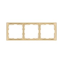 Рамка 3-постовая, золотой Kollinger Eclipse EC3GD - Kollinger