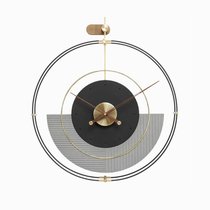 Часы настенные Chesnie, цвет черный - Cosmo