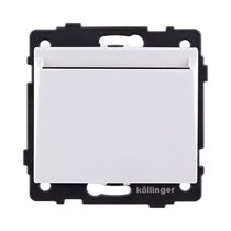 Карточный выключатель механический, белый Kollinger REA-041WH для Aspekt, Eleganz, Reflex - Kollinger
