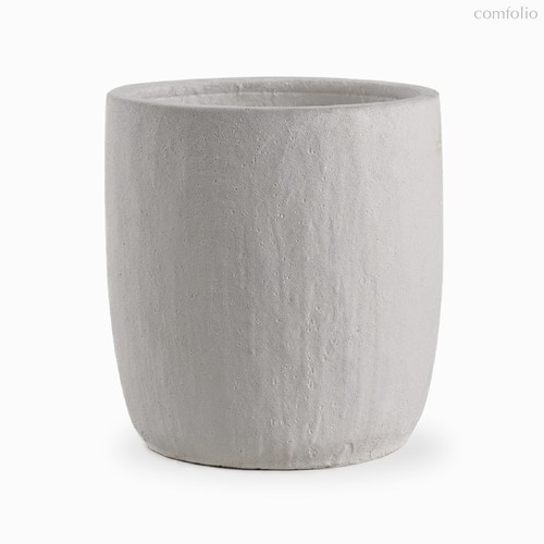 Кашпо Organic Grain высота 50, цвет светло-серый - Cosmo