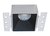 Click-Click Светильник встраиваемый, MR16, LED, GU10, IP20, черный, W74.5хL78.5, Монтаж. 75х75 мм, без лампы - Donolux