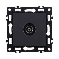 Розетка спутниковая SAT, черный Kollinger Asthetik AS-021BK - Kollinger