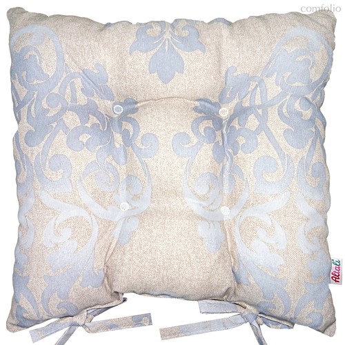 Подушка на стул "Генуя", P705-8759/7, 41х41 см, цвет голубой - Altali